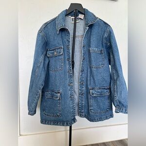 Bill Blass Light Blue Denim Jacket